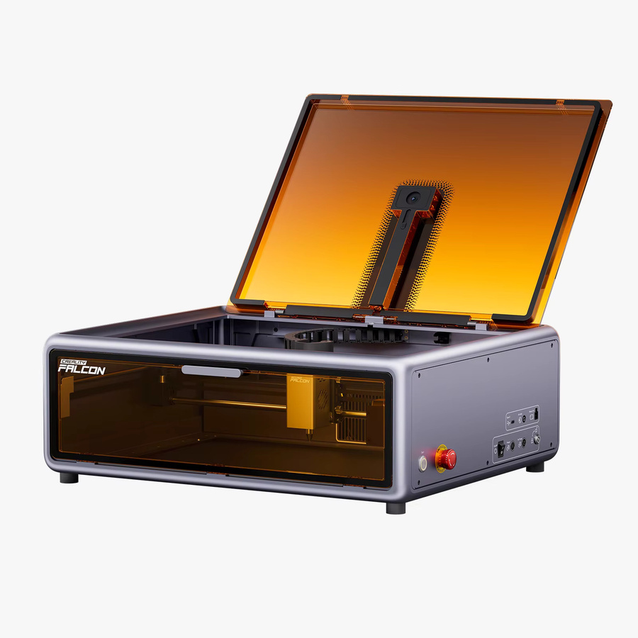 Creality Falcon A1 10W Laser-Graviermaschine mit Luftunterstützung, HD-Kamera-Positionierung und 600mm/s Schnelligkeit, Geschlossener Schneideplotter EU-Version - Bild 5