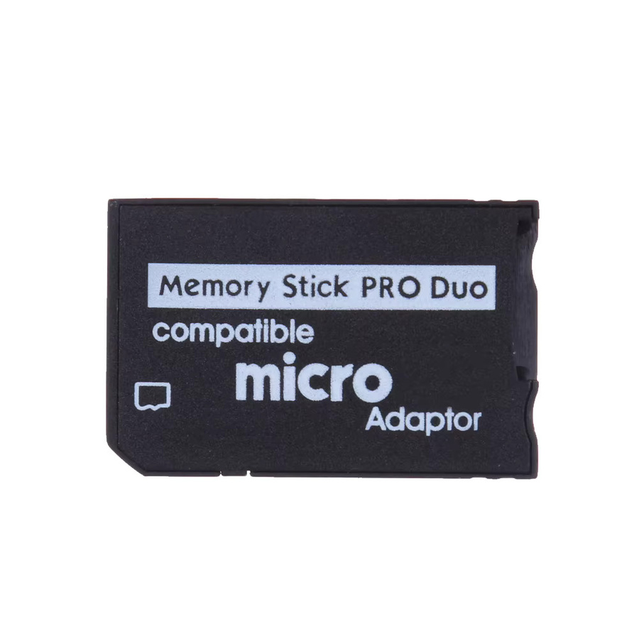 Micro SD TF zu MS Kartenadapter für Pro Duo in Schwarz - Bild 2
