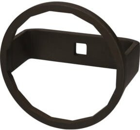 KS Tools Ölfilterschlüssel 1/2 Zoll für Fuso, Durchmesser: 106,5 mm, 16 Flächen, Schwarz - Bild 1