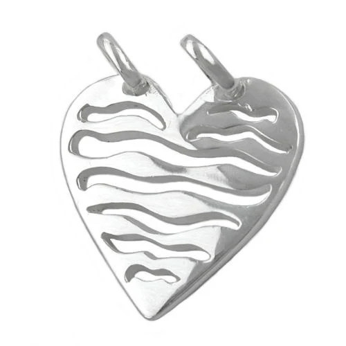Colfem Anhänger Herz, 925 Silber, Unisex - Bild 1