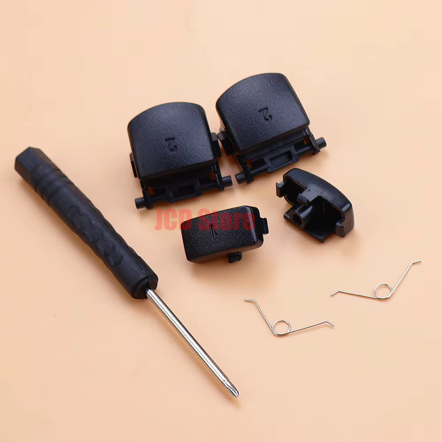 JCD Reparatur-Set für PS3 Controller: Leitfähige Gummitasten für L1 R1 L2 R2 Trigger ABCD - Bild 2