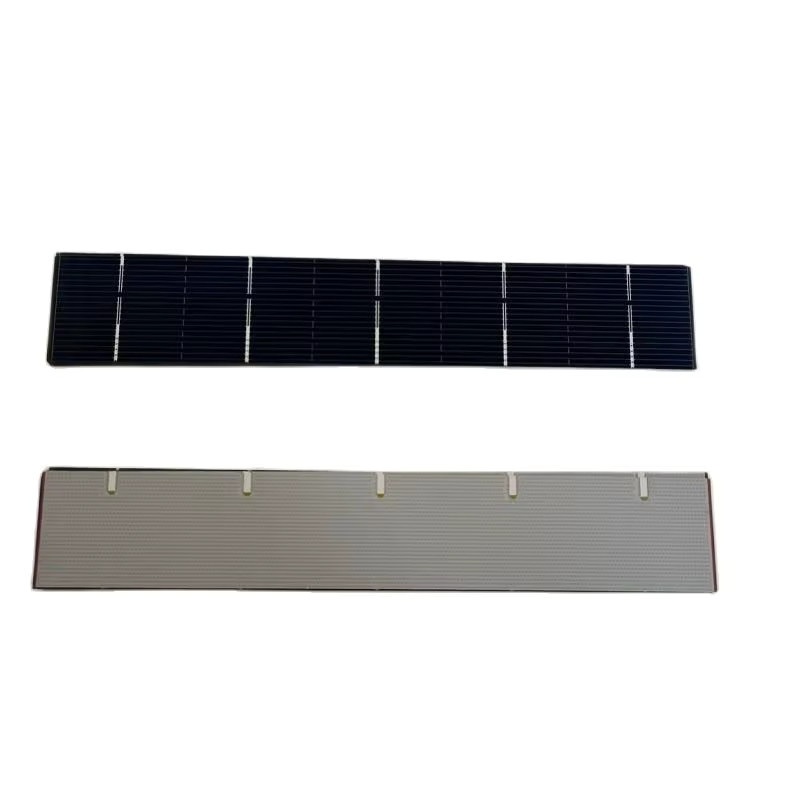 100 Stück monokristalline Silizium-Solarzellen A-Qualität von ALLMEJORES für den Eigenbau von Solarpanels, Maße: 157 mm x 26 mm - Bild 2