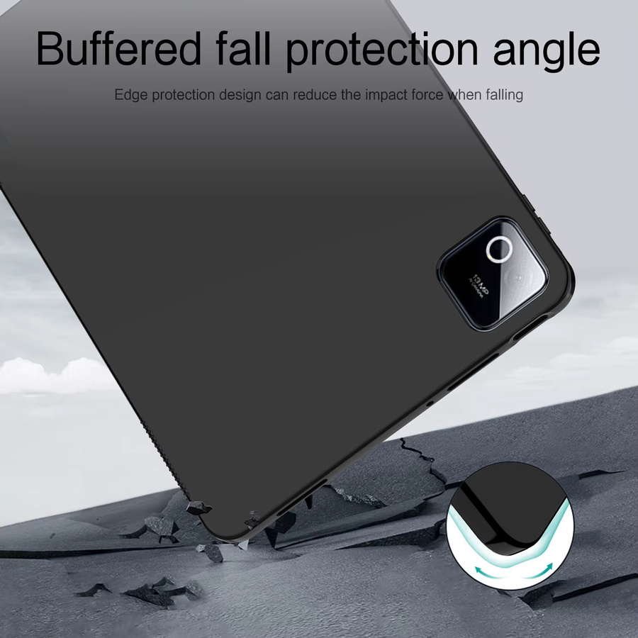 Silikon Schutzhülle für Xiaomi Pad 7, Pad 8 Pro und POCO Pad in Schwarz - Bild 5