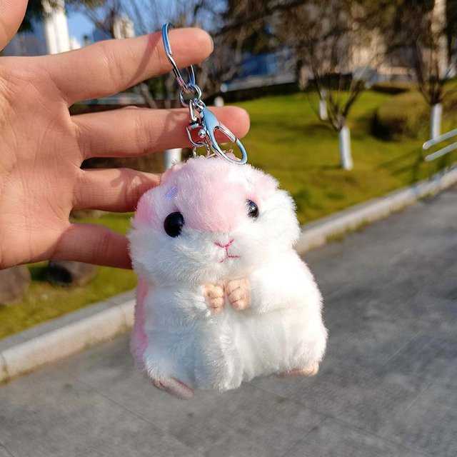 Yiran toy Hamsterpuppe, Plüschtier, Rosa / Pink - Bild 1