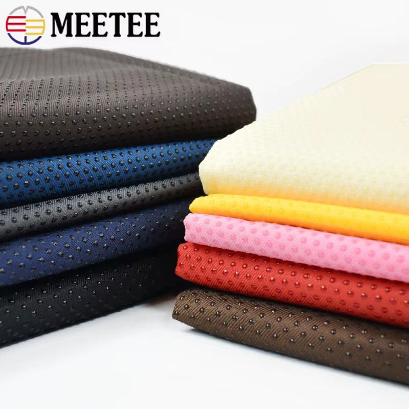 Meetee Antirutsch-Stoff mit Gummi-Punkten in Schwarz und Multicolour, B/T: 200 x 150 cm - Bild 6
