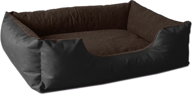 BedDog Hundebett LUPI Hundesofa in Schwarz mit waschbarem Bezug - Bild 1