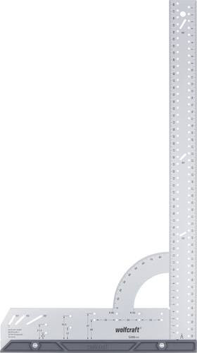 Wolfcraft Universalwinkel aus Stahl in Grau, B/H: 28,0 x 50,0 cm - Bild 1