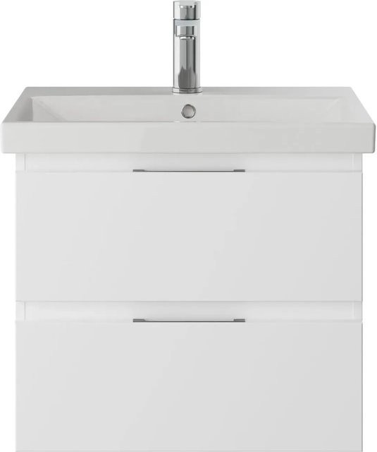Pelipal Waschbeckenunterschrank Serie 4035 Weiß Glänzend Breite: 56 cm - Bild 1
