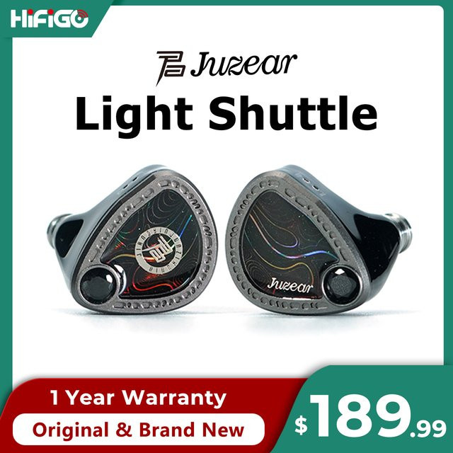 Juzear Light Shuttle HiFi In-Ear-Kopfhörer mit Kabel, 1DD+4BA+2 Planar-Treiber, IEM mit austauschbarem 3,5 mm und 4,4 mm Stecker - Bild 1