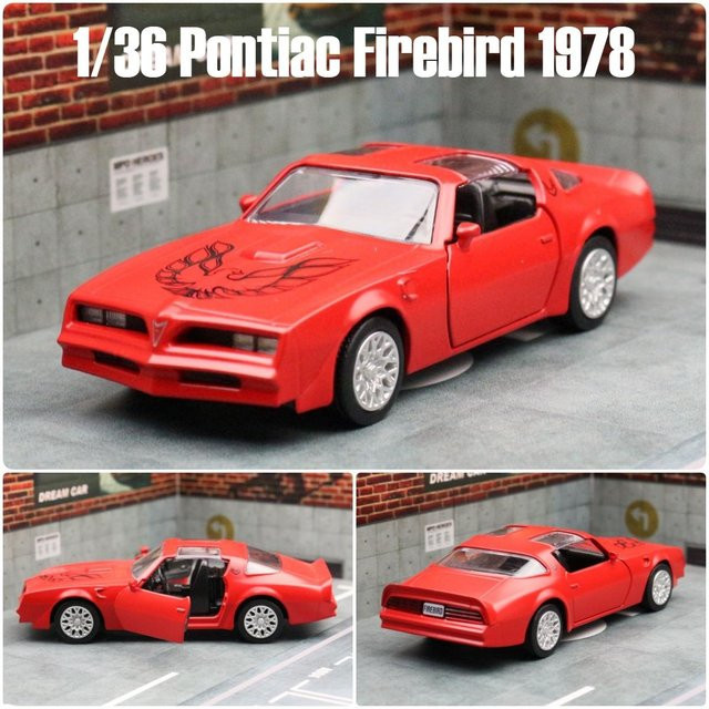 Linyi toy car Pontiac Firebird, Spielzeugauto, 1:36, ab 14 Jahren - Bild 1