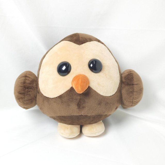 XQ Toy tycoon Adopt Mich Pet Eule, Plüsch Spielzeug Puppe, beige - Bild 1