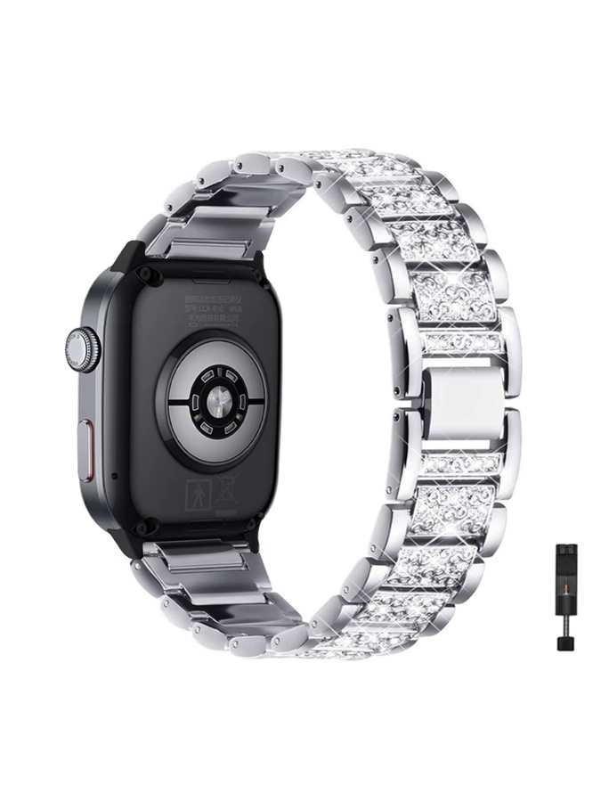DAINU Uhrenarmband Edelstahl, Roségold, Diamant, Damen, Huawei Watch D2 - Bild 3