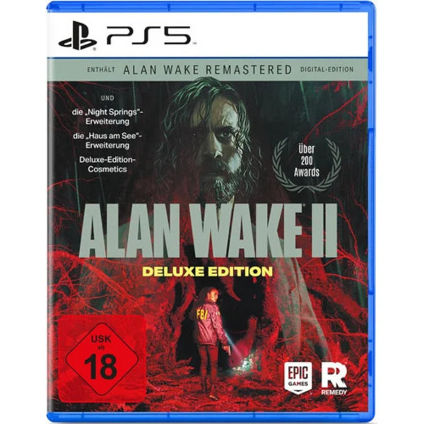 Alan Wake 2 Deluxe Edition Action-Adventure Horror Spiel für PlayStation 5 als Download-Code - Bild 1