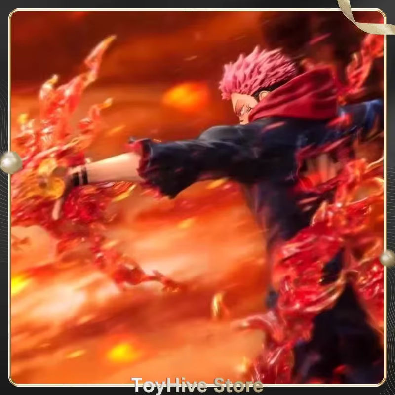 Bandai Jujutsu Kaisen Ryomen Sukuna und Itadori Yuji Anime-Figur Modell in Mehrfarbig - Bild 3