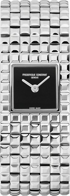 Frederique Constant Armbanduhr, Edelstahl, Quarz, Eckig, 17mm, Damen - Bild 1