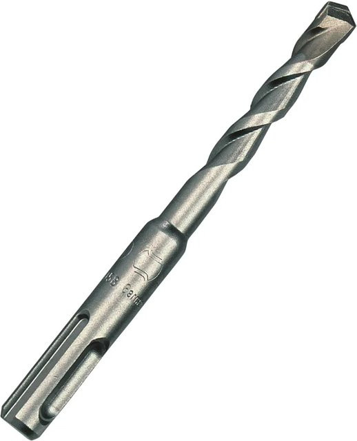 LUX-TOOLS SDS-Plus Hammer-Bohrer mit Carbide-Spitze in Silber, Durchmesser: 8 mm, Länge: 110 mm - Bild 1