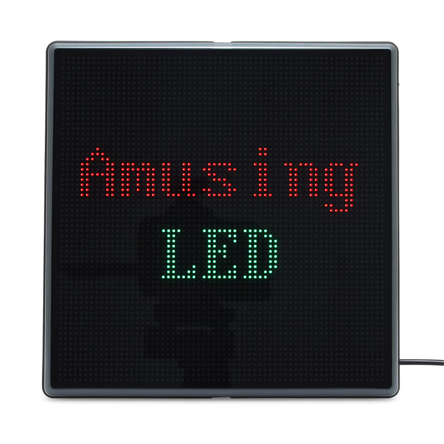 RYSJM RGB LED Pixel Display Panel Programmierbare Kunst Licht Lampe für Gaming und Anime Zimmer Dekoration - Bild 2