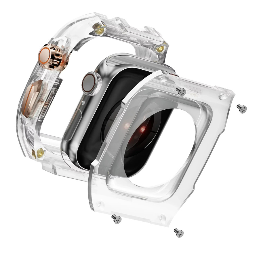 CHIICSMART Modifikations-Kit für Apple Watch, Kunststoff, transparent - Bild 3
