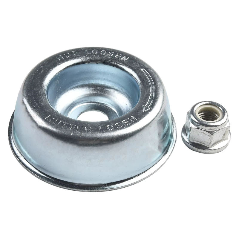 Vibratite Laufplattenkappe mit Mutter M10x1 in Silber für Motor Sense Freischneider FS 36 40 44 85 90 120 - Bild 3