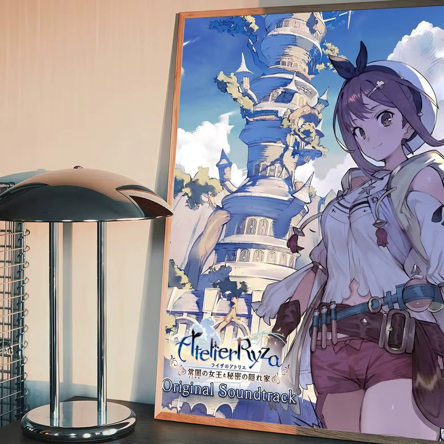 A-Atelier Ryza DIY Sticky Poster Vintage Dekorative Malerei in White und Multicolour aus Papier - Bild 6