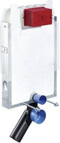 Schell WC-Montagemodul MONTUS C-N80 für Nassbau mit UP-Spülkasten, Farbe: Weiß, Höhe: 78 cm - Bild 1
