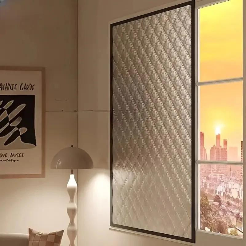 Decor Home 888 Thermische Fensterfolie Selbstklebend Verdickt zur Wärmedämmung B: 80 cm, H: 100 cm - Bild 4
