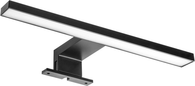 Emuca LED-Strahler Virgo für Badezimmerspiegel, verchromt, Kunststoff, Kaltweißes Licht 6000 K, Länge: 300 mm - Bild 1