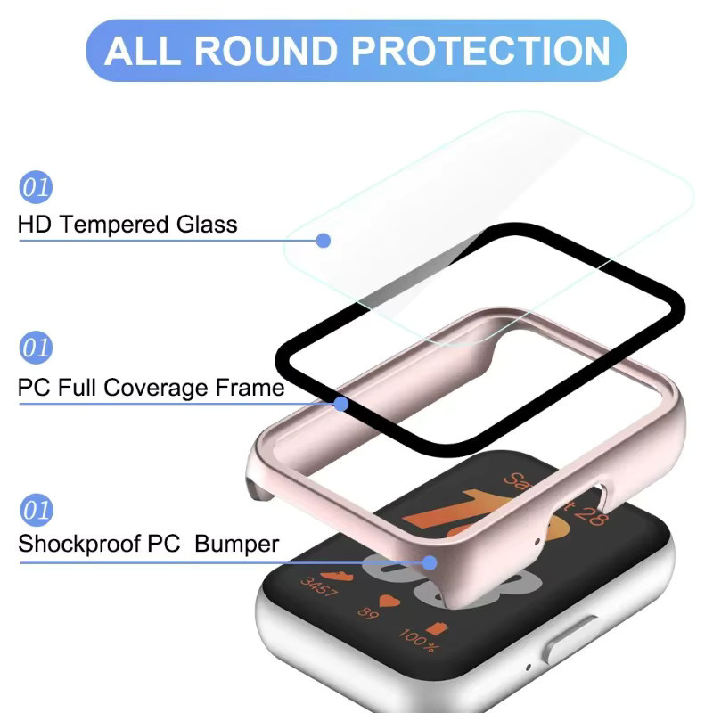 Samsung Schutzhülle Silikon, Schwarz, Samsung Galaxy Fit 3 - Bild 2