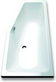 Hoesch Badewanne Combi rechte Ausführung, weiß, B/T: 160 x 70 cm - Bild 1