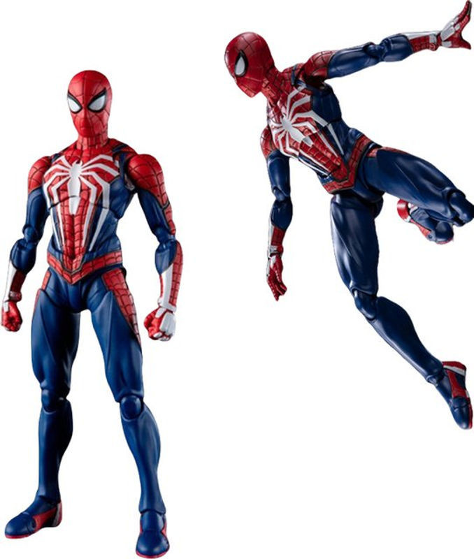 Sony Spider-Man PS4 Actionfigur Peter Parker Statue in Rot aus Kunststoff - Bild 1