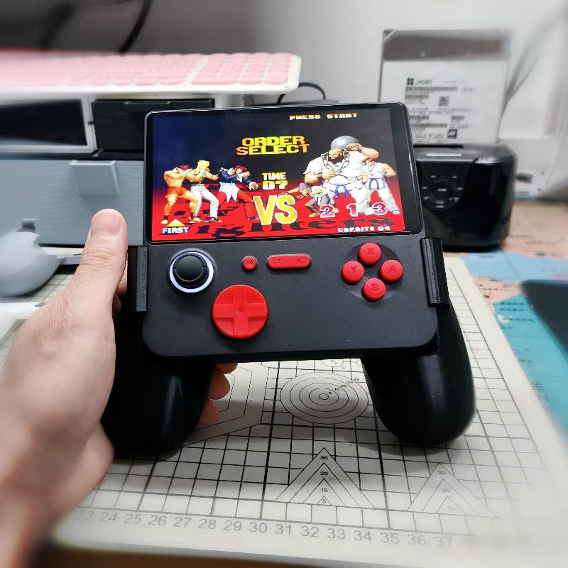 GAMEMT E5 Plus Gamepad Palm Grip Hand Grip in Schwarz - Bild 2