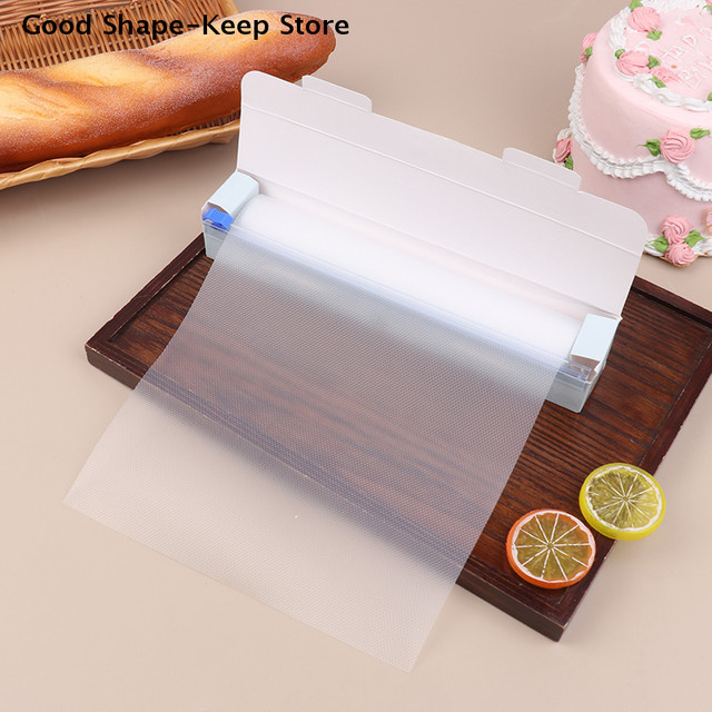 JETTING Flexible Kunststoff-Schneidematte als Einweg-Schneidebrett für Obst und Picknick, B/H: 24 x 300 cm - Bild 1