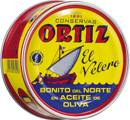 Ortiz Weiße Thunfischfilets in Olivenöl 250 g - Bild 1