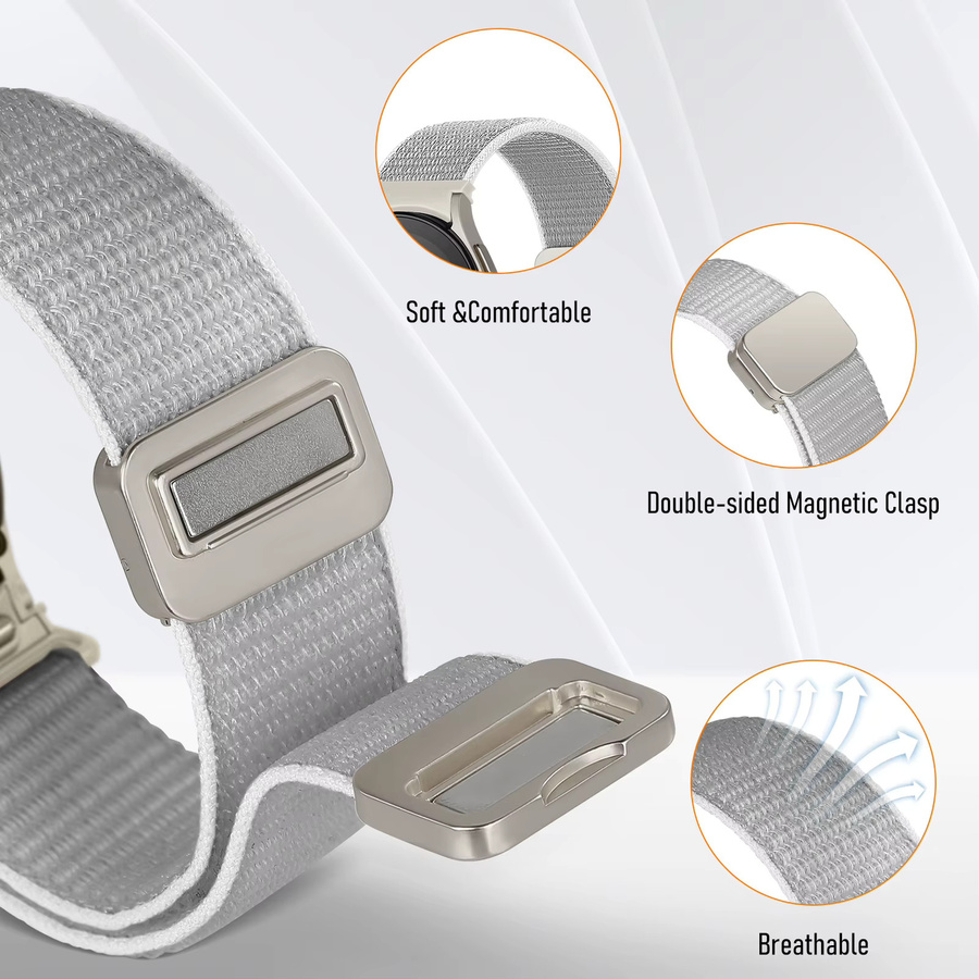 EIMO Uhrenarmband Nylon, Magnetisch, Unisex - Bild 1