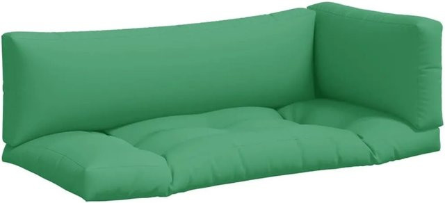 vidaXL Palettenkissen Set aus 3 Teilen in Grün aus wasserabweisendem Polyester - Bild 1