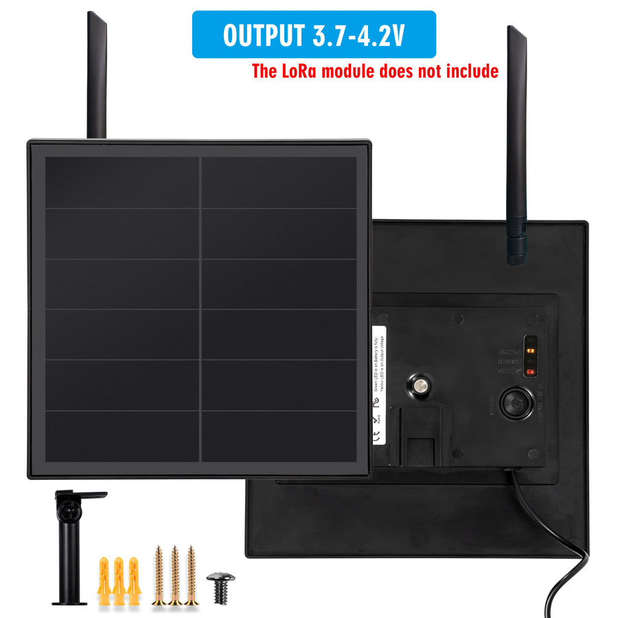 Heltec 8W Solar Panel für LoRaWAN Meshtastic und ESP32 IoT Projekte, Schwarz - Bild 5
