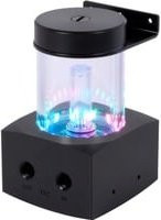 Alphacool Core 100 Aurora Ausgleichsbehälter D5/VPP aus Acetal und Acryl in Schwarz und Transparent - Bild 1