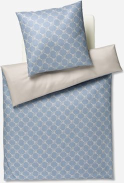 Bettwäsche JOOP! CORNFLOWER DOUBLE aus Mako-Satin in Bright Blue - Bild 1