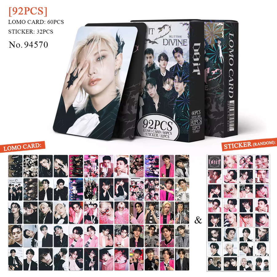 JYP Entertainment Stray Kids Do It, Kartensammlung, 92-teiliges Set - Bild 3