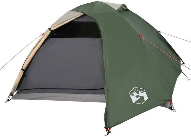 vidaXL Kuppel-Campingzelt für 4 Personen in Grün, wasserdicht - Bild 1