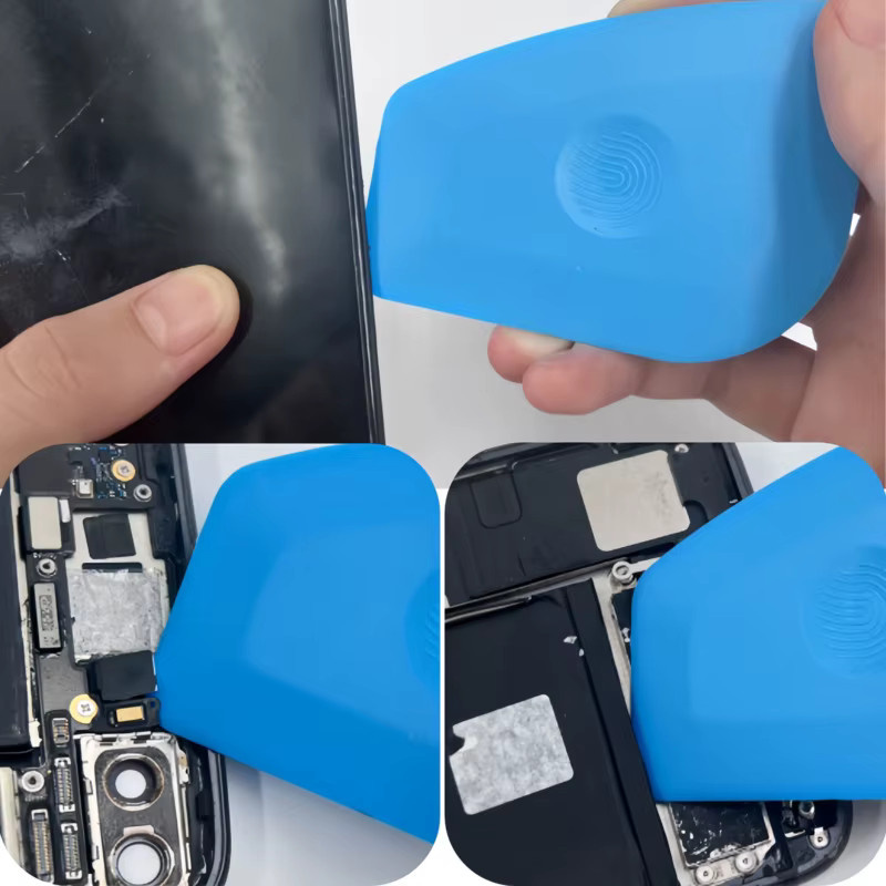 SiKO Multifunktionales Demontage-Hebelwerkzeug mit ergonomischem Griff in Blau und Multicolour für Smartphone, Tablet, PC, Rückgehäuse, Akku und Bildschirmreparatur - Bild 4