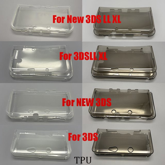 YuXi TPU Silikonhülle für New 3DS LL und New 3DS XL in Transparent - Bild 1
