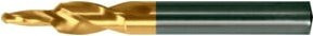 GÜHRING Kurzstufenbohrer HSS TiN Durchgangsloch 180Grad M6 in Gold - Bild 1