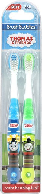 Brush Buddies Thomas und seine Freunde Zahnbürsten, 2er-Pack, Kinder - Bild 1