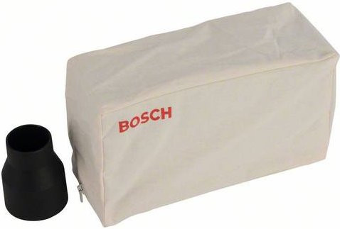 Bosch Staubbeutel mit Adapter Typ 2 (oval) für Handhobel, Gewebe 2605411035 - Bild 1