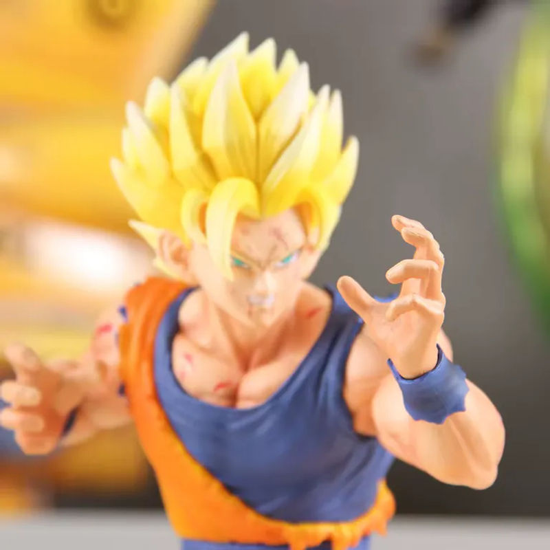 Bandai Dragon Ball Super Saiyan 2 Goku Actionfigur in Mehrfarbig aus Kunststoff - Bild 2