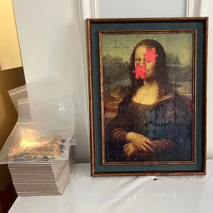 ZQION Mona Lisa 2 Zauberer Puzzle, Deluxe - Bild 3
