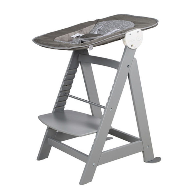roba Treppenhochstuhl-Set grau B/H/T: 46 x 94 x 66,5 cm - Bild 4