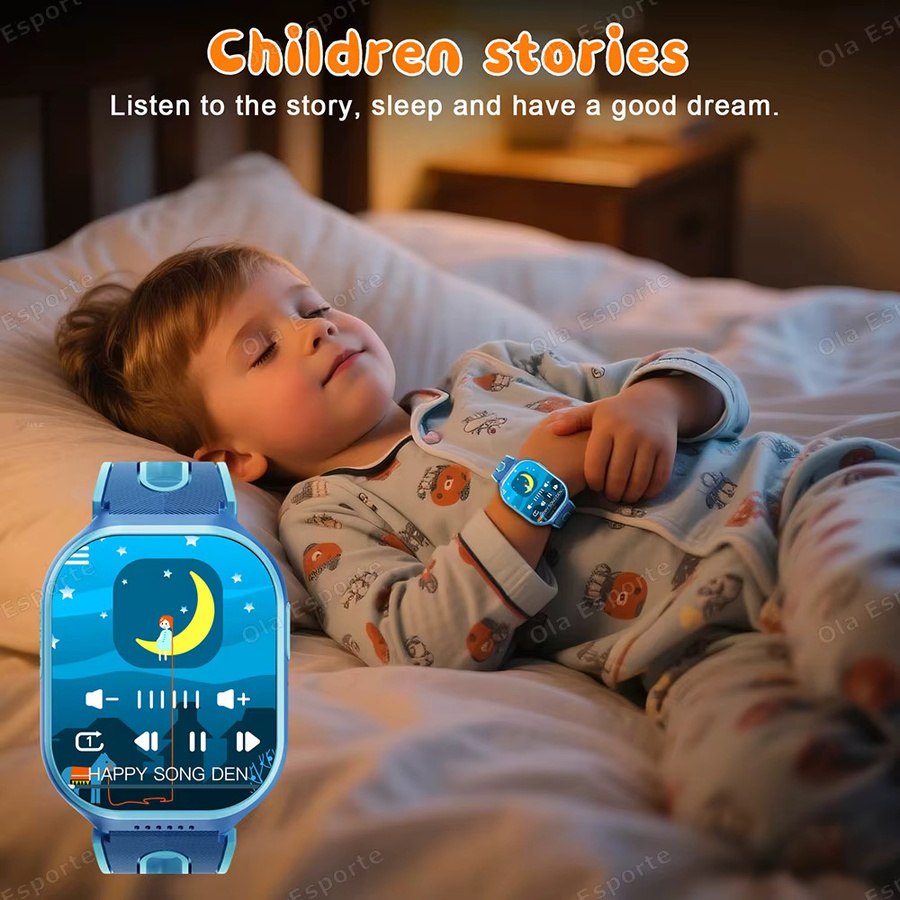 Ola Esporte Smartwatch, Kinder, Blau, Kunststoff, 1,83'' - Bild 5