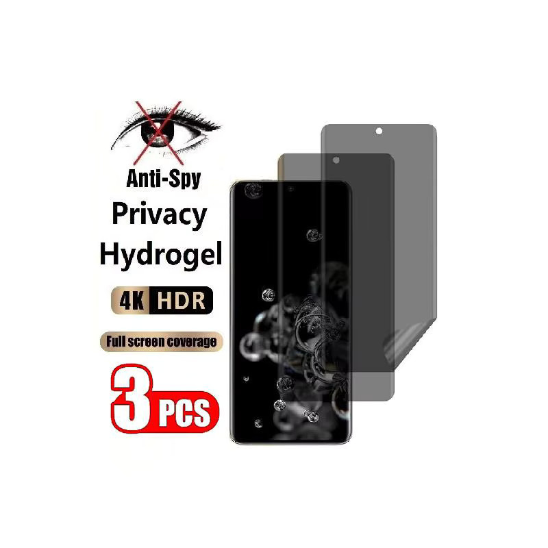 3er-Set Privatsphäre Hydrogel Displayschutzfolie für Motorola Edge 50 Pro 40 30 Ultra 60 Fusion sowie Moto g84 g85 g64 g54 g32 g72, transparent - Bild 7